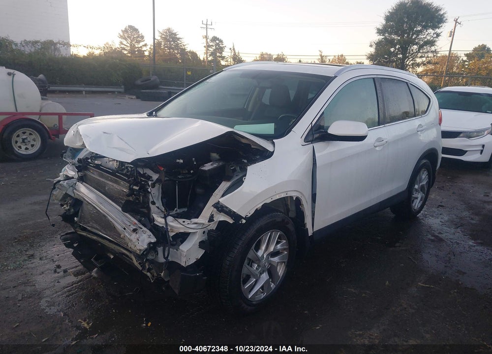 2015 HONDA CR-V EX-L VIN: 5J6RM3H7XFL019705
