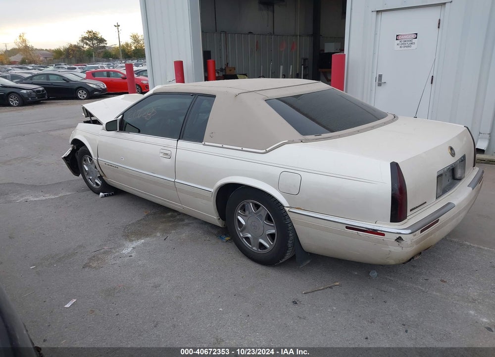 1999 CADILLAC ELDORADO STANDARD VIN: 1G6EL12Y5XU614392