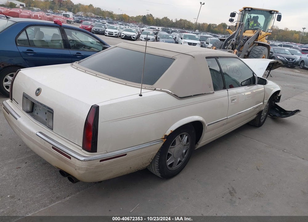 1999 CADILLAC ELDORADO STANDARD VIN: 1G6EL12Y5XU614392
