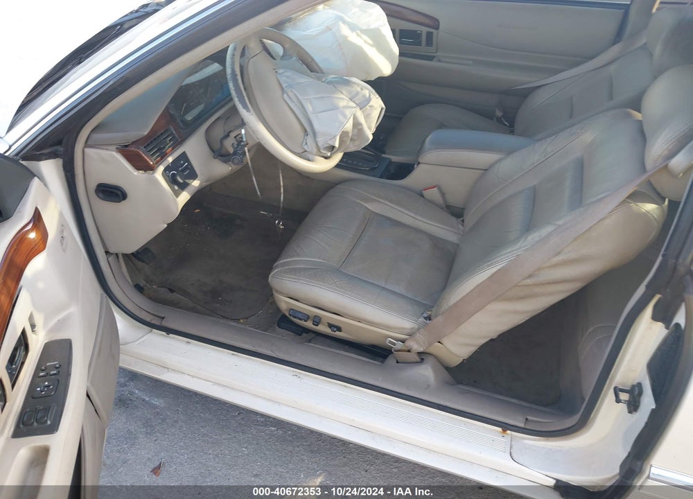 1999 CADILLAC ELDORADO STANDARD VIN: 1G6EL12Y5XU614392
