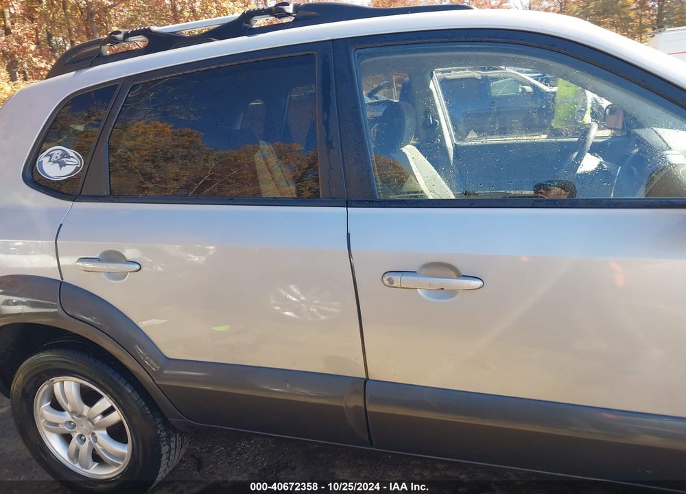 2008 HYUNDAI TUCSON LIMITED V6/SE VIN: KM8JN72D88U808403