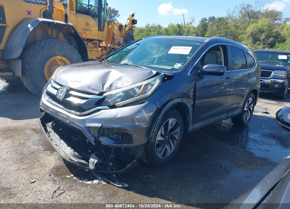 2015 HONDA CR-V TOURING VIN: 5J6RM4H90FL126236