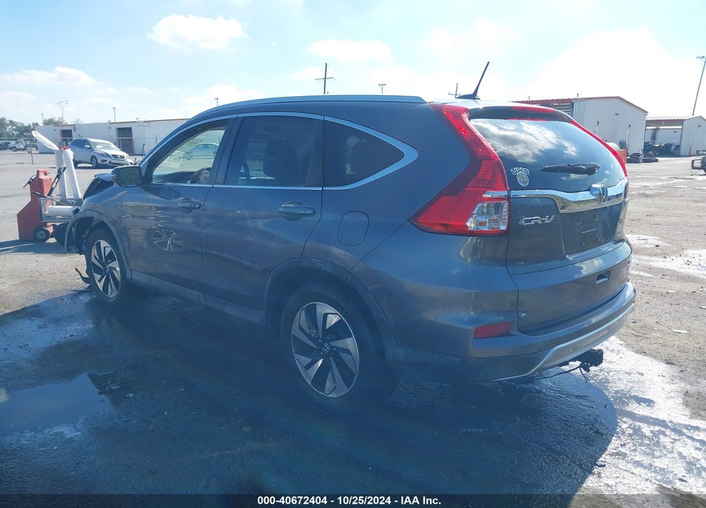 2015 HONDA CR-V TOURING VIN: 5J6RM4H90FL126236