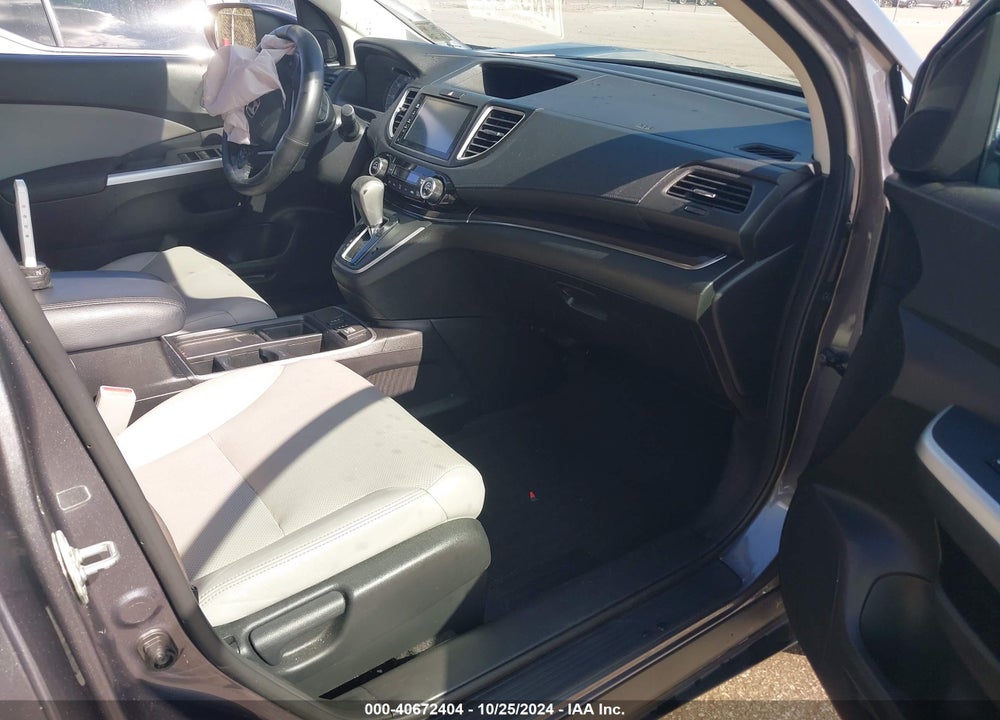 2015 HONDA CR-V TOURING VIN: 5J6RM4H90FL126236