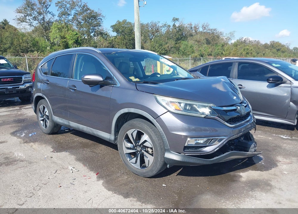 2015 HONDA CR-V TOURING VIN: 5J6RM4H90FL126236