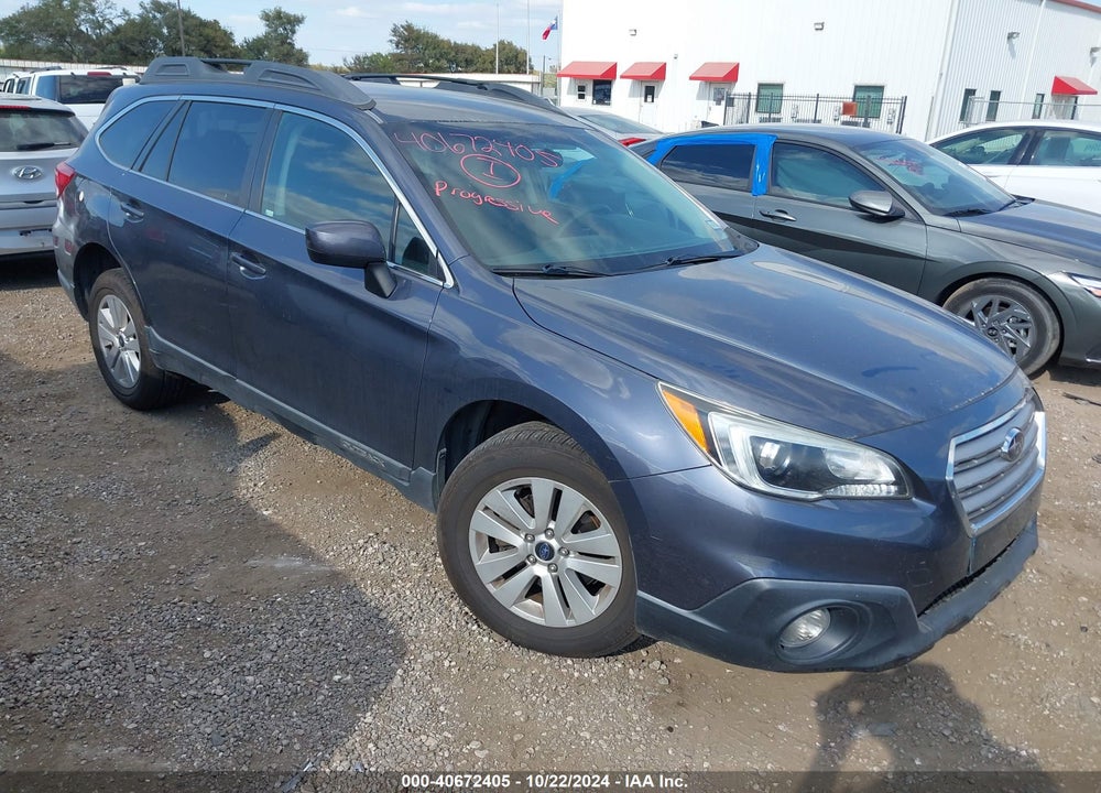 2017 SUBARU OUTBACK 2.5I PREMIUM VIN: 4S4BSACC1H3419110