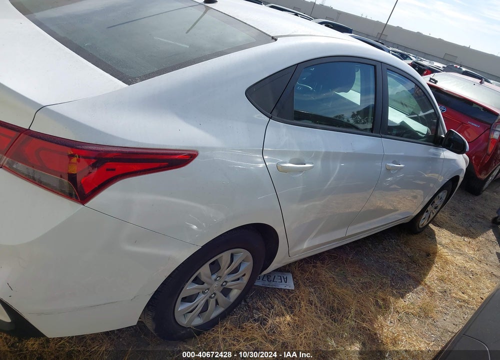 2021 HYUNDAI ACCENT SE VIN: 3KPC24A67ME141114