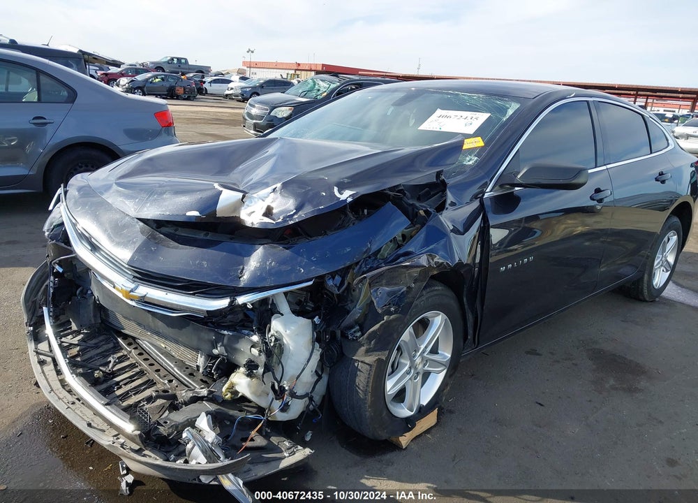 2022 CHEVROLET MALIBU FWD LS VIN: 1G1ZB5ST5NF191501