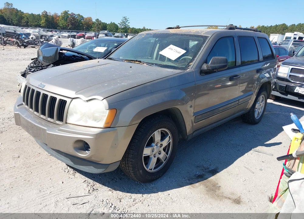 2006 JEEP GRAND CHEROKEE LAREDO VIN: 1J4GS48K96C166718