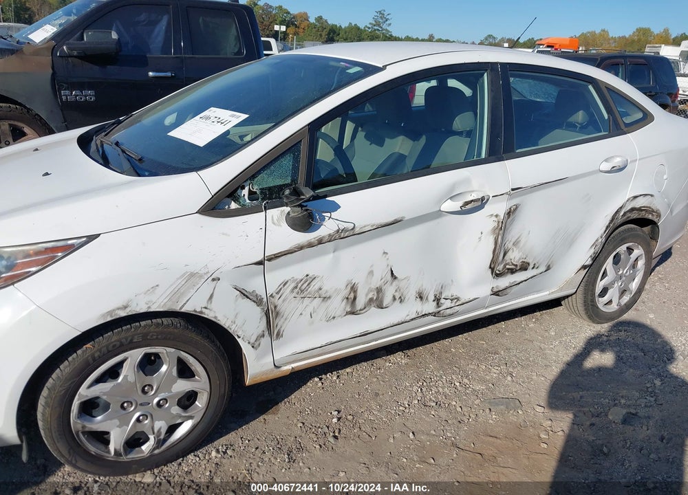 2013 FORD FIESTA S VIN: 3FADP4AJ5DM107095