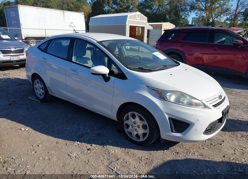 2013 FORD FIESTA S VIN: 3FADP4AJ5DM107095