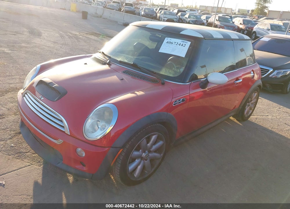 2002 MINI COOPER S VIN: WMWRE33492TD53671