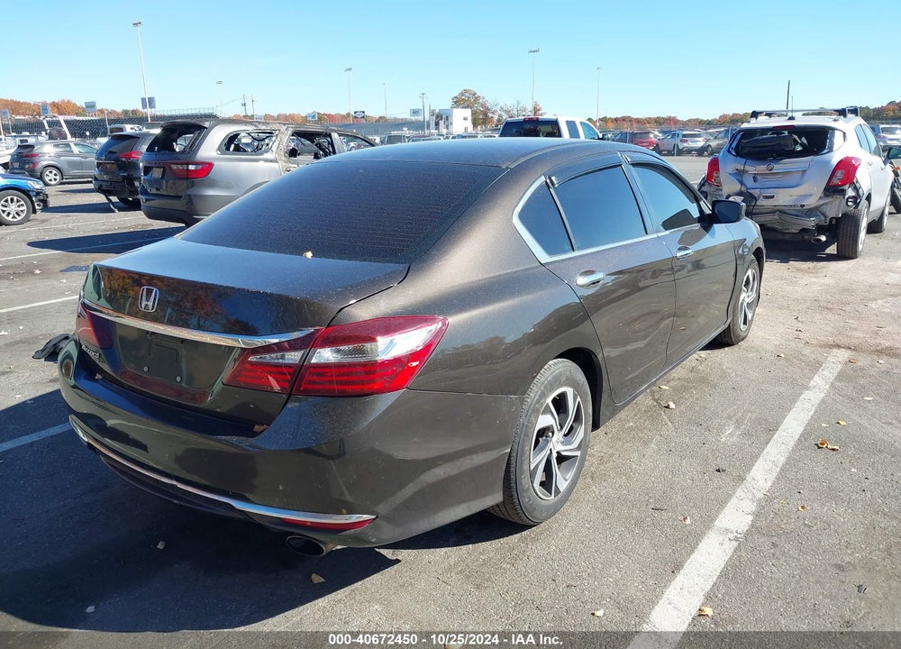 2016 HONDA ACCORD LX VIN: 1HGCR2F39GA169603