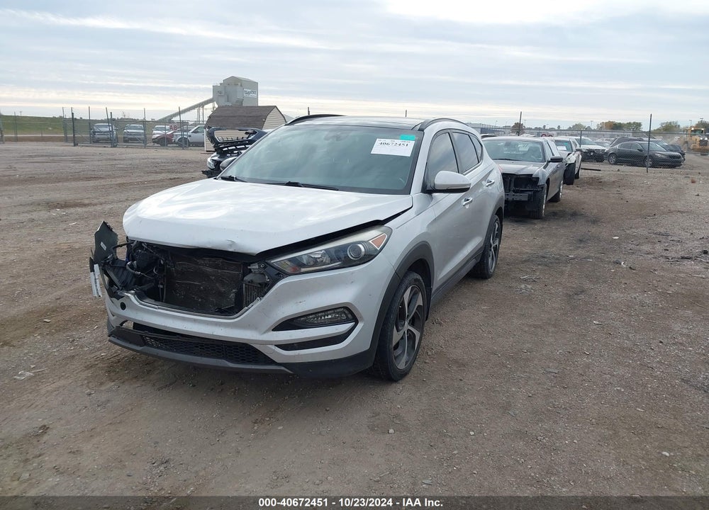 2016 HYUNDAI TUCSON LIMITED VIN: KM8J33A27GU209618