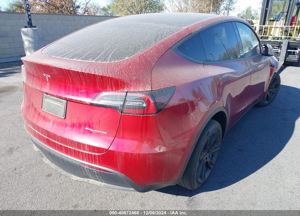 2024 TESLA MODEL Y LONG RANGE DUAL MOTOR ALL-WHEEL DRIVE VIN: 7SAYGDEE5RA238788