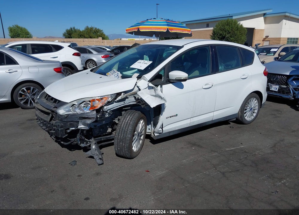 2015 FORD C-MAX HYBRID SE VIN: 1FADP5AU0FL109650