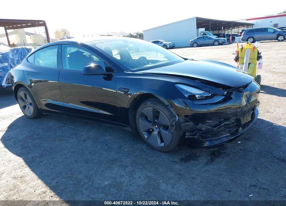 2021 TESLA MODEL 3 STANDARD RANGE PLUS REAR-WHEEL DRIVE VIN: 5YJ3E1EA7MF929485