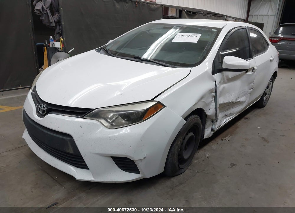 2015 TOYOTA COROLLA L VIN: 5YFBURHEXFP268165