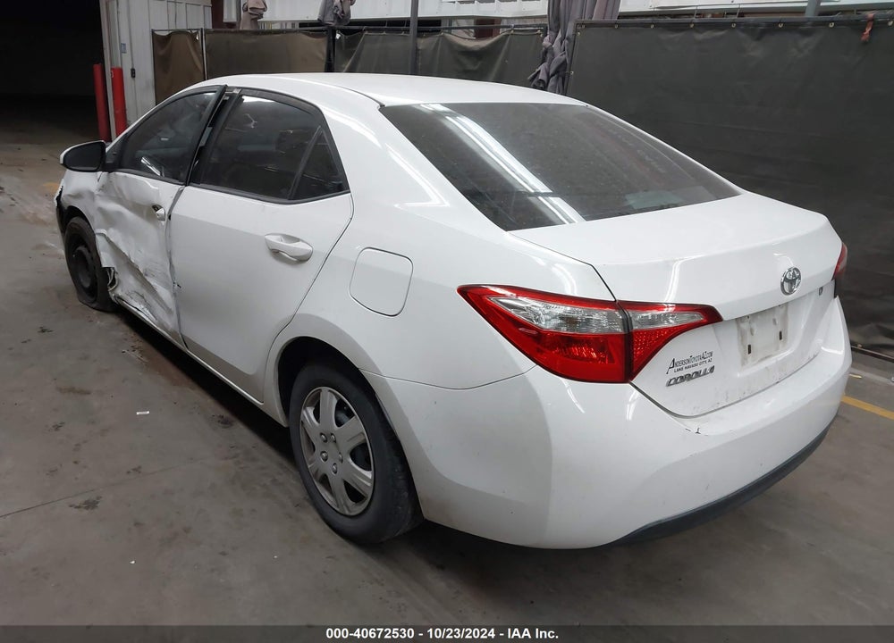 2015 TOYOTA COROLLA L VIN: 5YFBURHEXFP268165