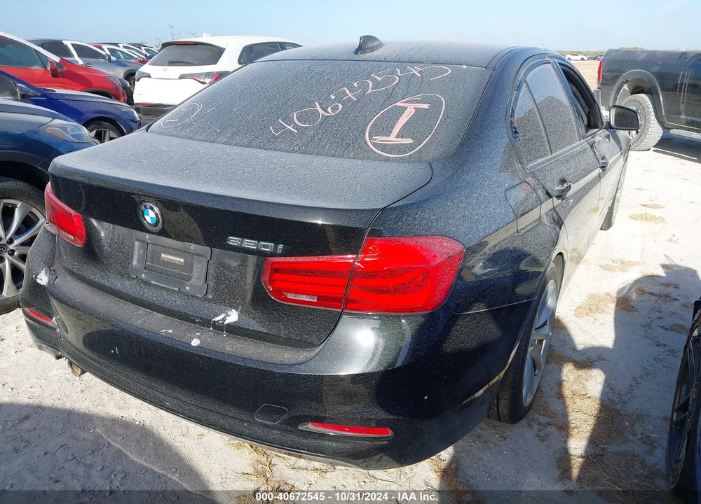 2018 BMW 320I VIN: WBA8E1G54JNU93453