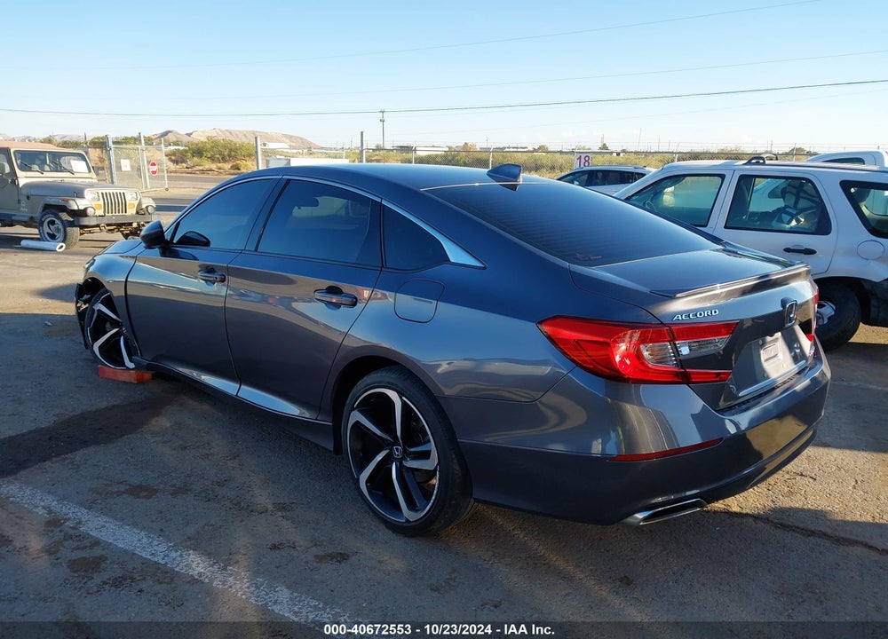 2018 HONDA ACCORD VIN: 1HGCV1F34JA263594