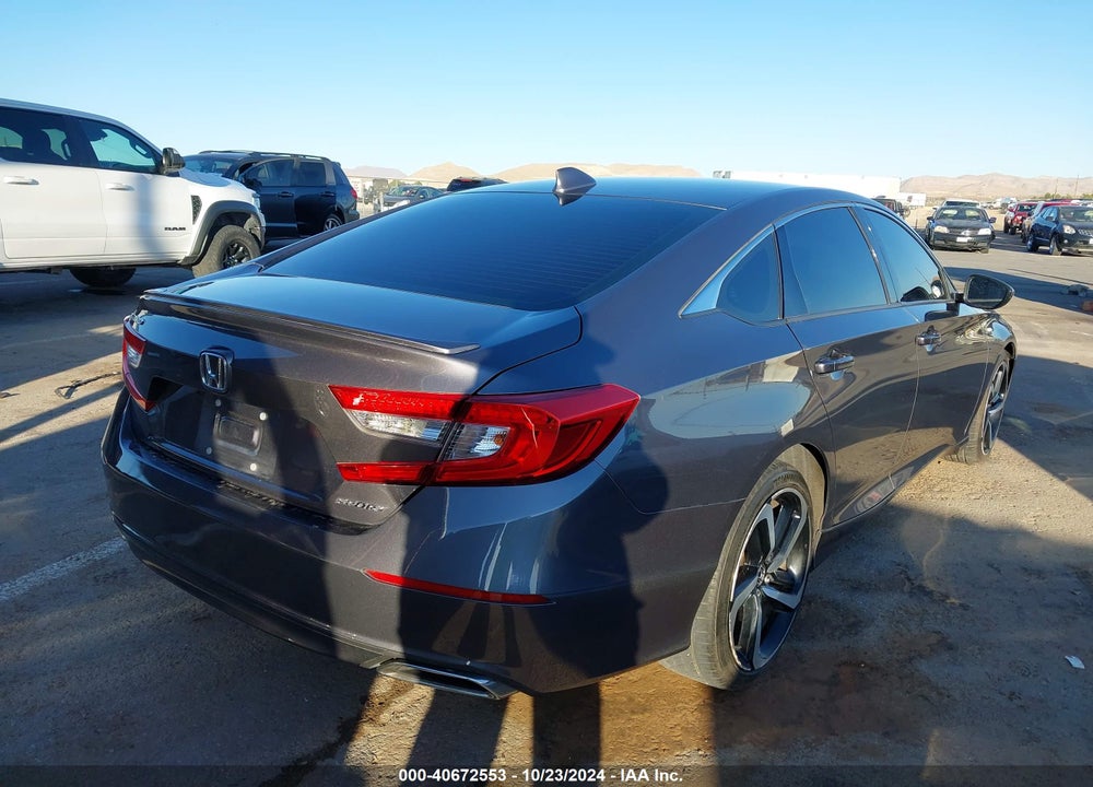 2018 HONDA ACCORD VIN: 1HGCV1F34JA263594