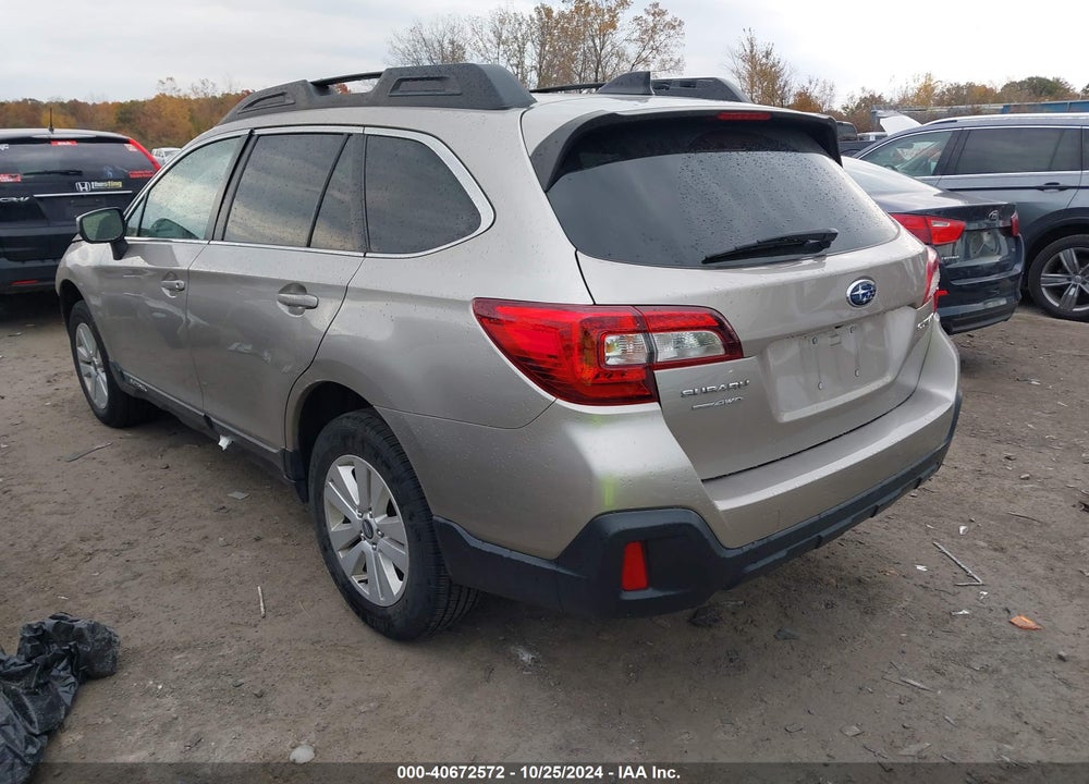 2019 SUBARU OUTBACK 2.5I PREMIUM VIN: 4S4BSAFC4K3284711