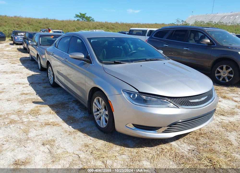 2016 CHRYSLER 200 TOURING VIN: 1C3CCCFB9GN193863