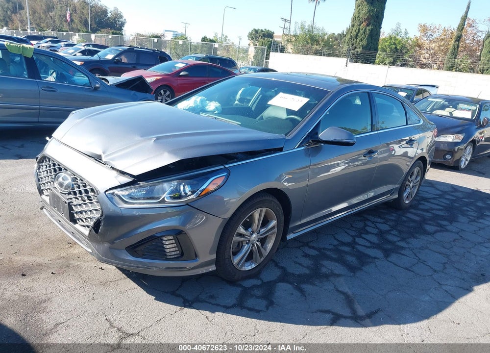 2019 HYUNDAI SONATA SPORT VIN: 5NPE34AF2KH814177