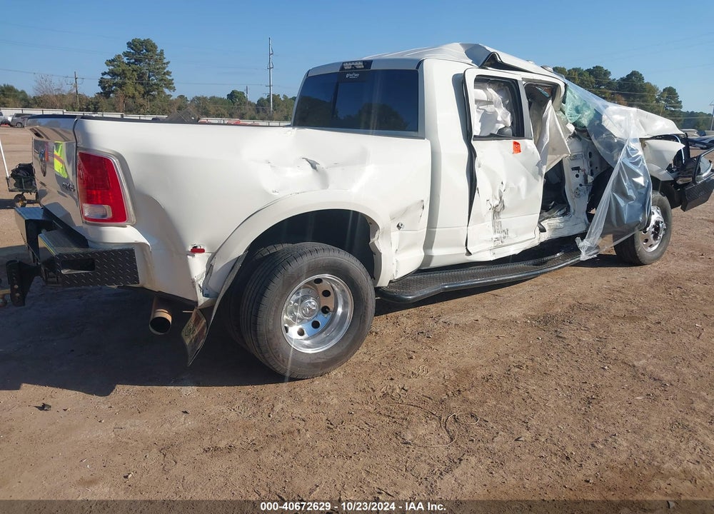 2018 RAM 3500 LAIE  4X4 6'4 BOX VIN: 3C63RRML4JG334774