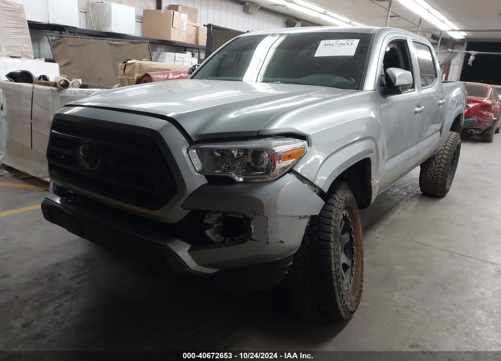 2022 TOYOTA TACOMA SR V6 VIN: 3TMCZ5ANXNM503100