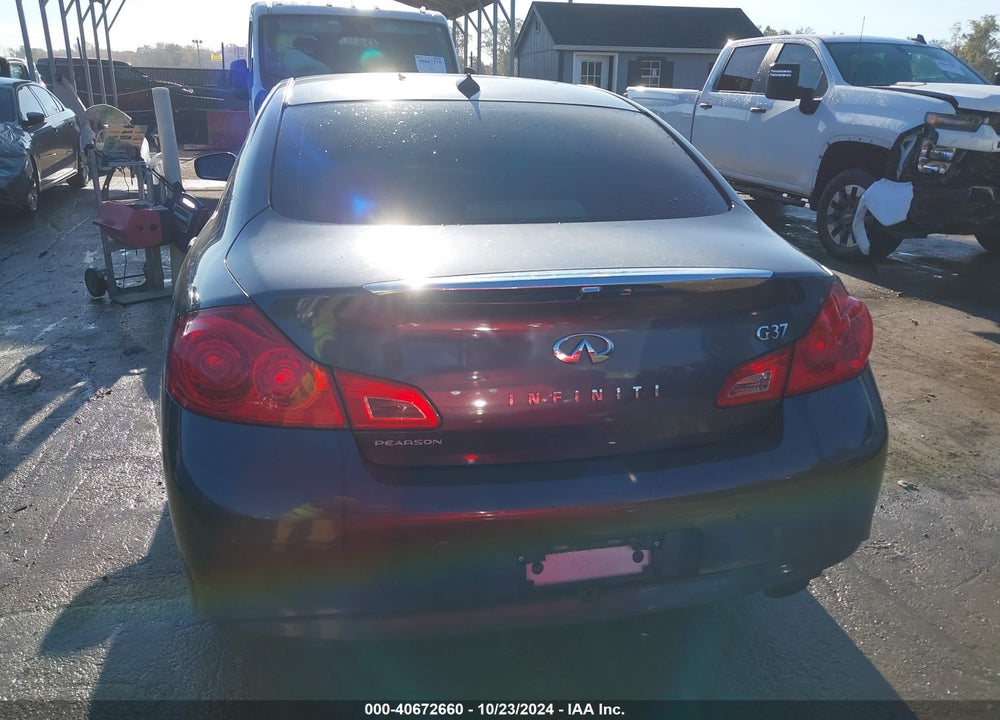 2012 INFINITI G37 JOURNEY VIN: JN1CV6AP1CM930969