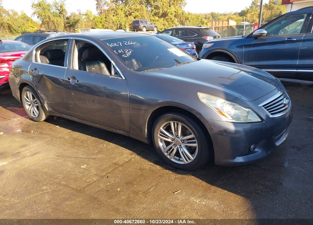 2012 INFINITI G37 JOURNEY VIN: JN1CV6AP1CM930969