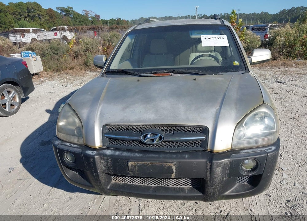 2005 HYUNDAI TUCSON GLS/LX VIN: KM8JN12D75U064799