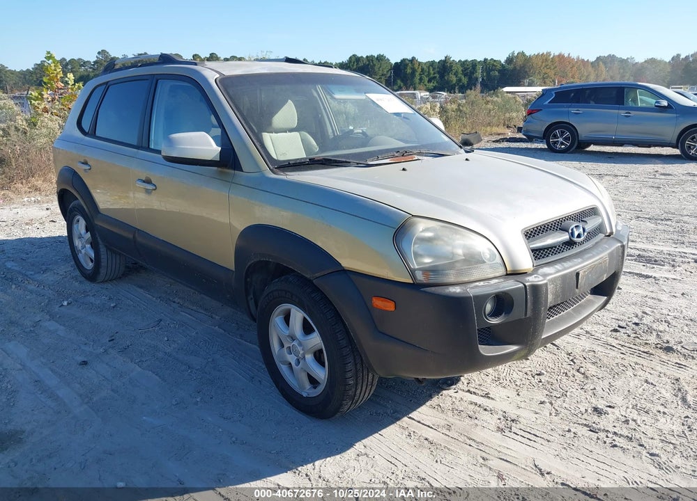2005 HYUNDAI TUCSON GLS/LX VIN: KM8JN12D75U064799