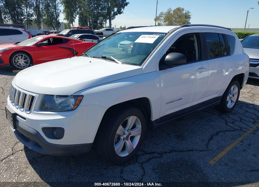 2016 JEEP COMPASS SPORT VIN: 1C4NJCBA9GD743821