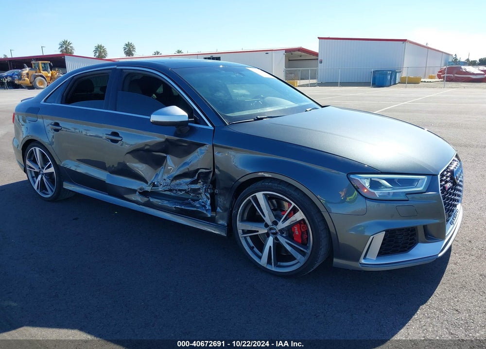 2018 AUDI RS 3 2.5T VIN: WUABWGFF7J1900842