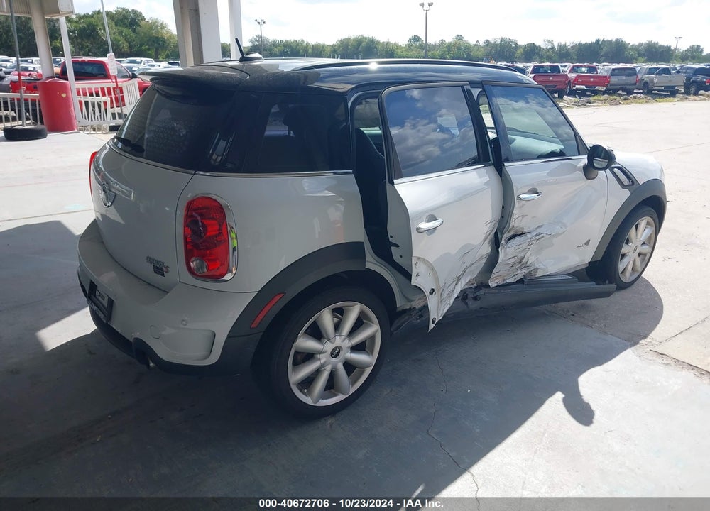 2013 MINI COUNTRYMAN COOPER S VIN: WMWZC5C57DWP32516