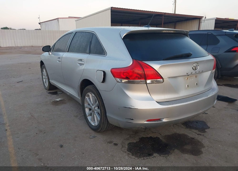 2009 TOYOTA VENZA VIN: 4T3ZE11A89U005168