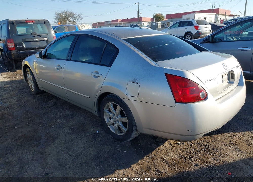 2004 NISSAN MAXIMA 3.5 SL VIN: 1N4BA41EX4C836304