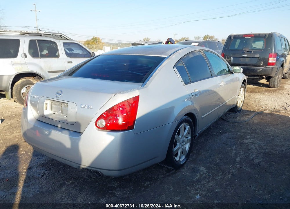 2004 NISSAN MAXIMA 3.5 SL VIN: 1N4BA41EX4C836304