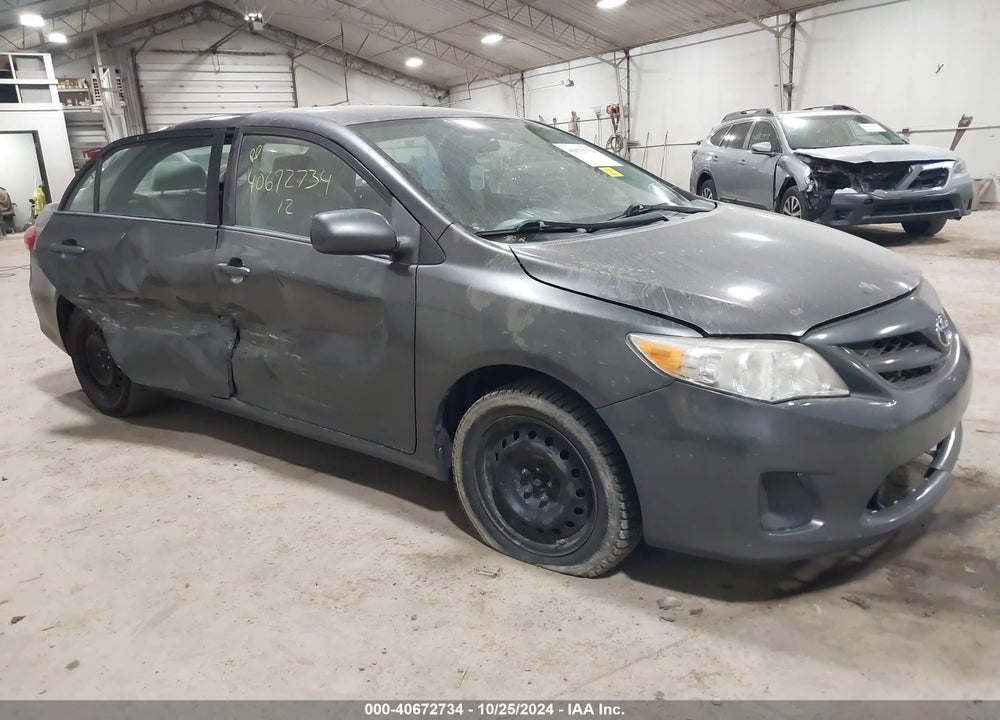 2012 TOYOTA COROLLA LE VIN: 2T1BU4EEXCC891661