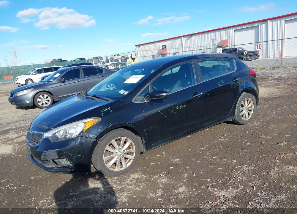 2015 KIA FORTE EX VIN: KNAFX5A89F5319364