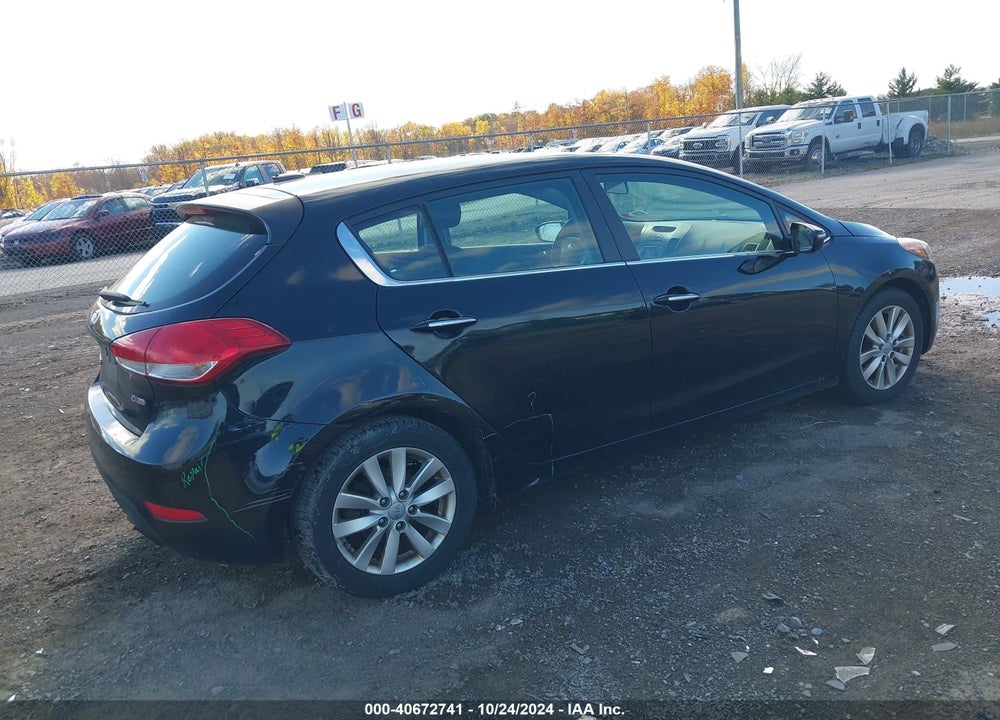 2015 KIA FORTE EX VIN: KNAFX5A89F5319364