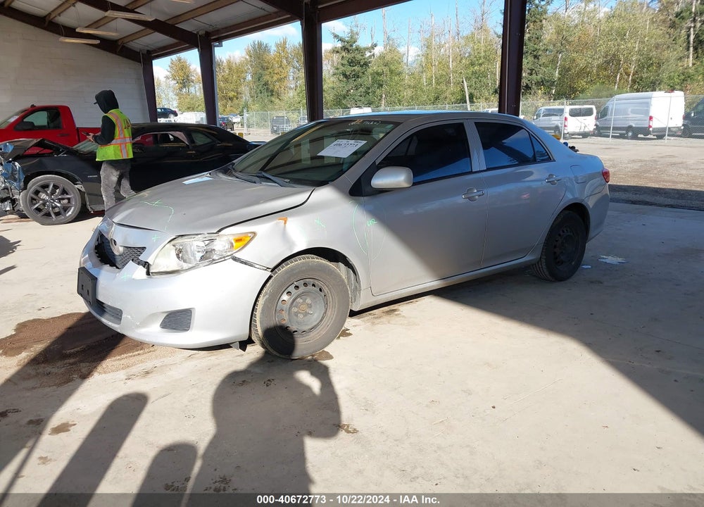 2010 TOYOTA COROLLA LE VIN: 1NXBU4EE9AZ247029