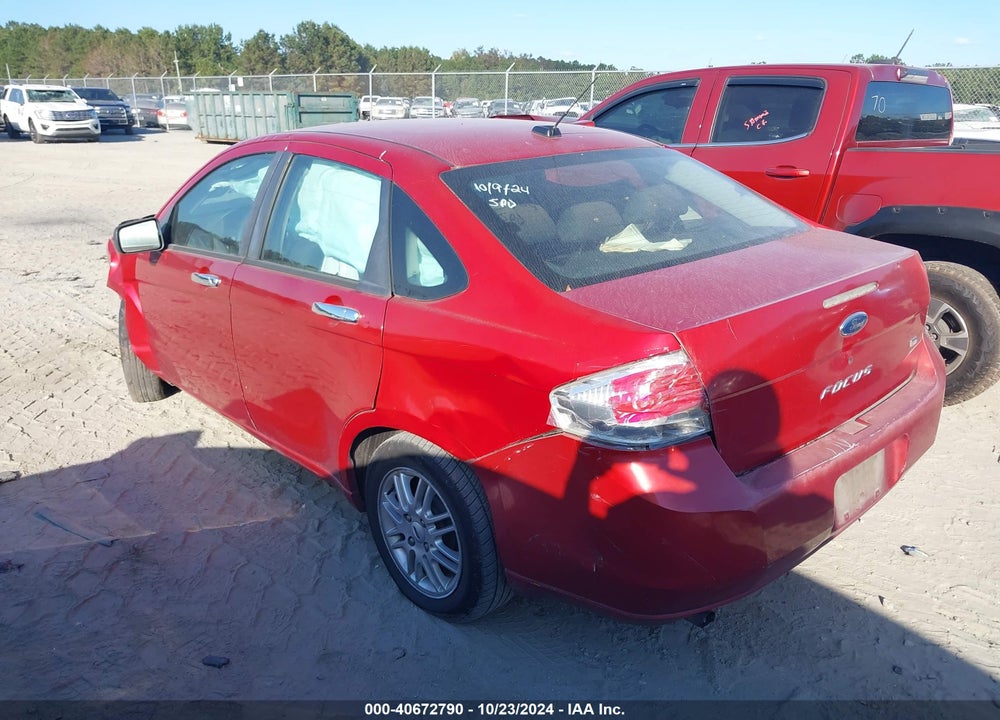 2009 FORD FOCUS SE VIN: 1FAHP35N19W133516