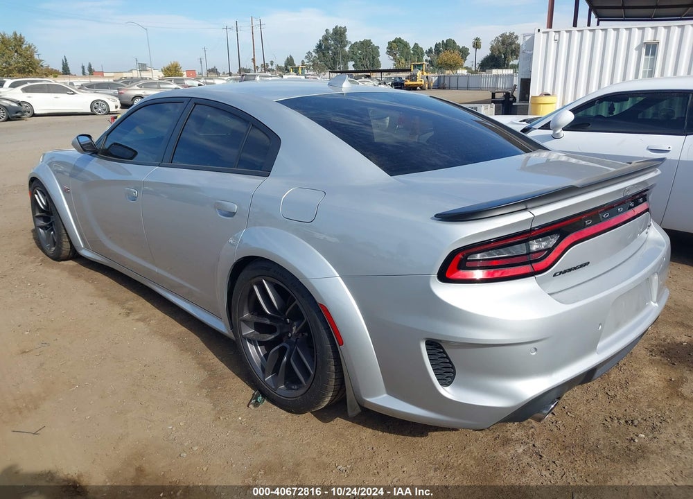 2020 DODGE CHARGER SCAT PACK WIDEBODY RWD VIN: 2C3CDXGJ6LH184437