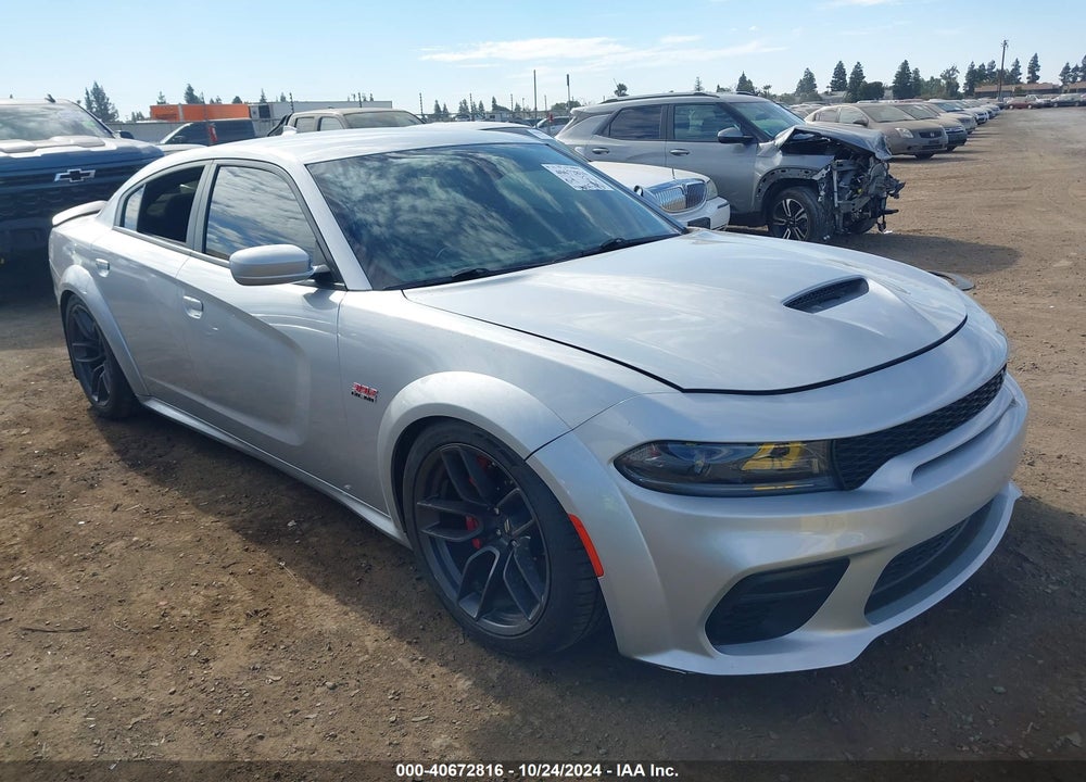 2020 DODGE CHARGER SCAT PACK WIDEBODY RWD VIN: 2C3CDXGJ6LH184437