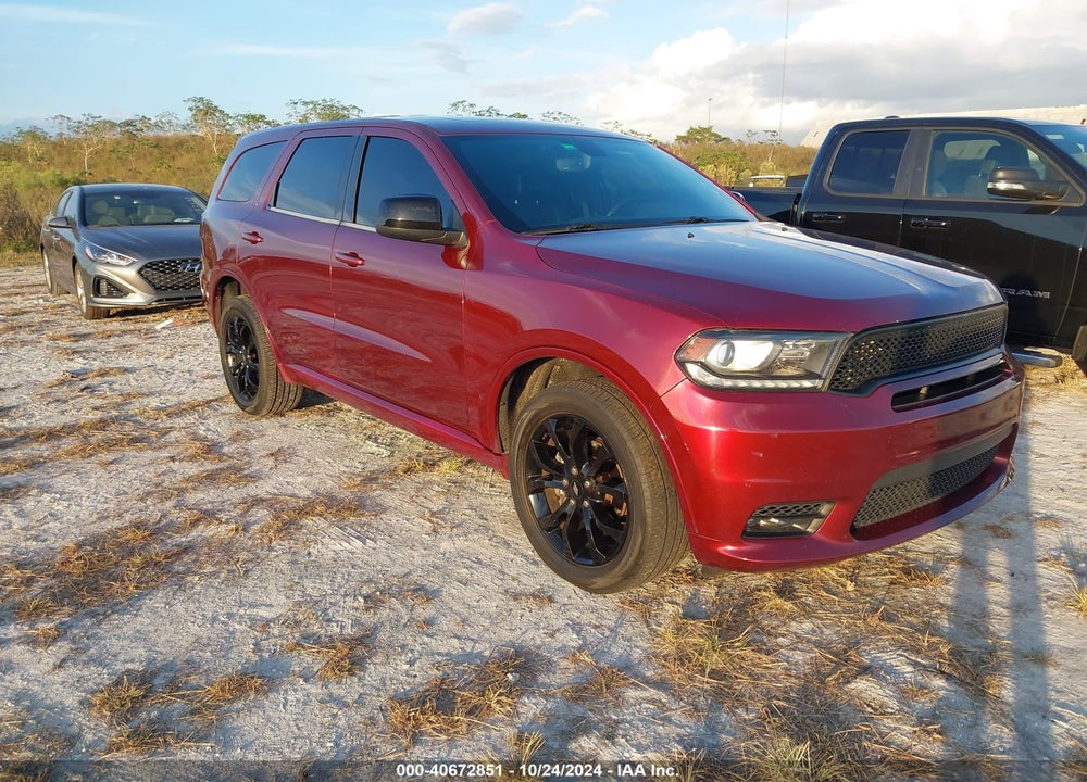 2019 DODGE DURANGO GT AWD VIN: 1C4RDJDG4KC798982