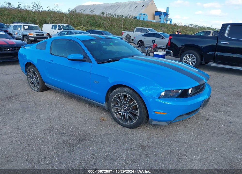 2010 FORD MUSTANG GT/GT PREMIUM VIN: 1ZVBP8CHXA5120913